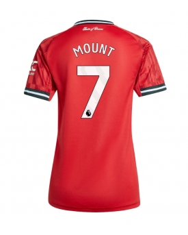 Billige Fotballdrakt Manchester United Mason Mount #7 Replika Hjemmedrakt Dame 2025-26 Kortermet Billige Fotballdrakt Manchester United Mason Mount #7 Replika Hjemmedrakt Dame 2025-26 Kortermet